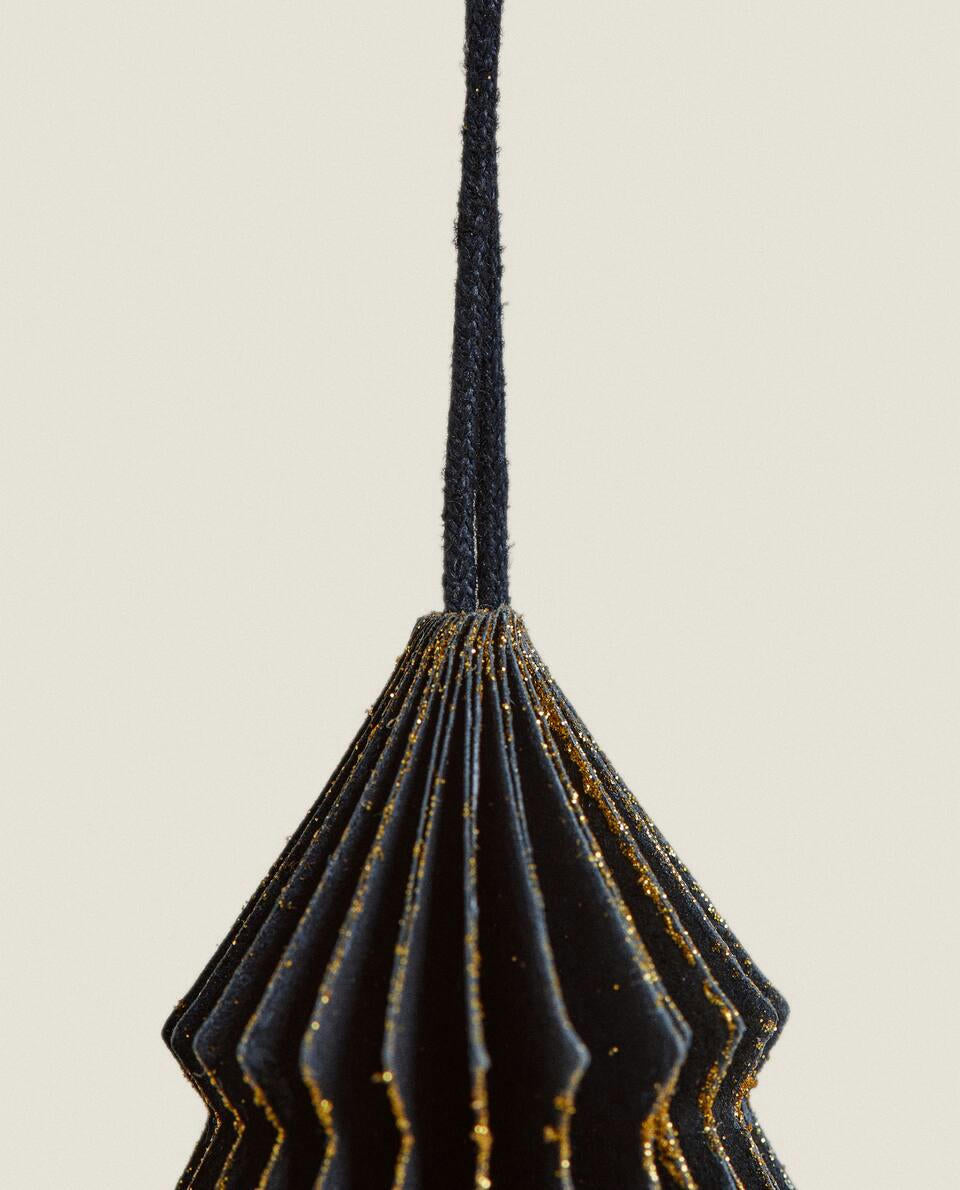 PAPER CHRISTMAS TREE DECORATION