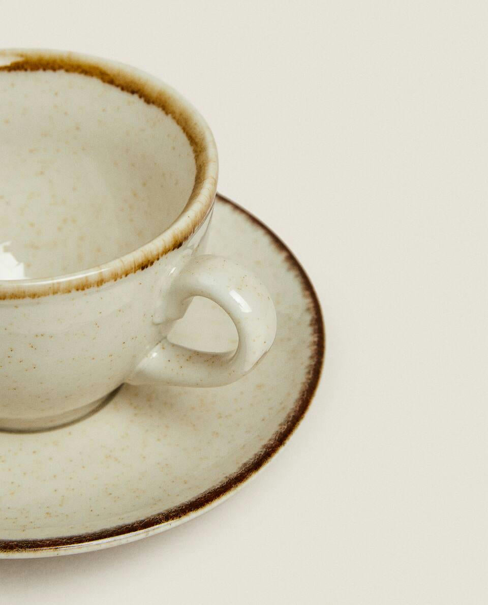 RIM DETAIL TEACUP