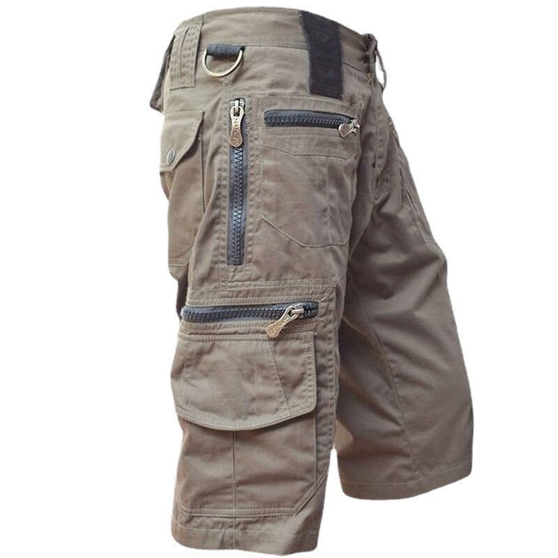 Salopette Short Cargo Homme Multi-Poches pour Activités en Plein Air - Achetez 2 Obtenez la Livraison Gratuite