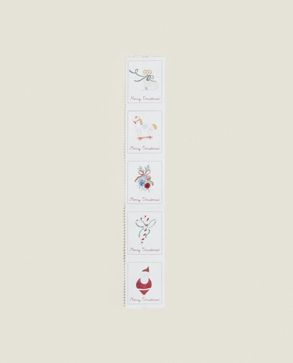 PACK OF CHILDREN¡¯S CHRISTMAS ADHESIVE STAMPS (PACK OF 25)