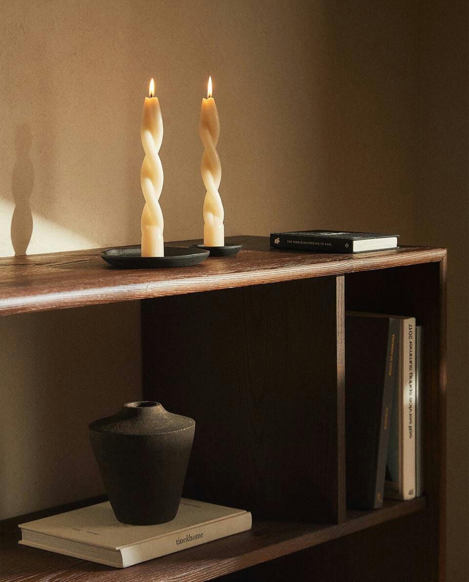SPIRAL CANDLE (PACK OF 2)