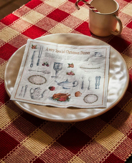 PACK OF PAPER CHRISTMAS NAPKINS (PACK OF 20)