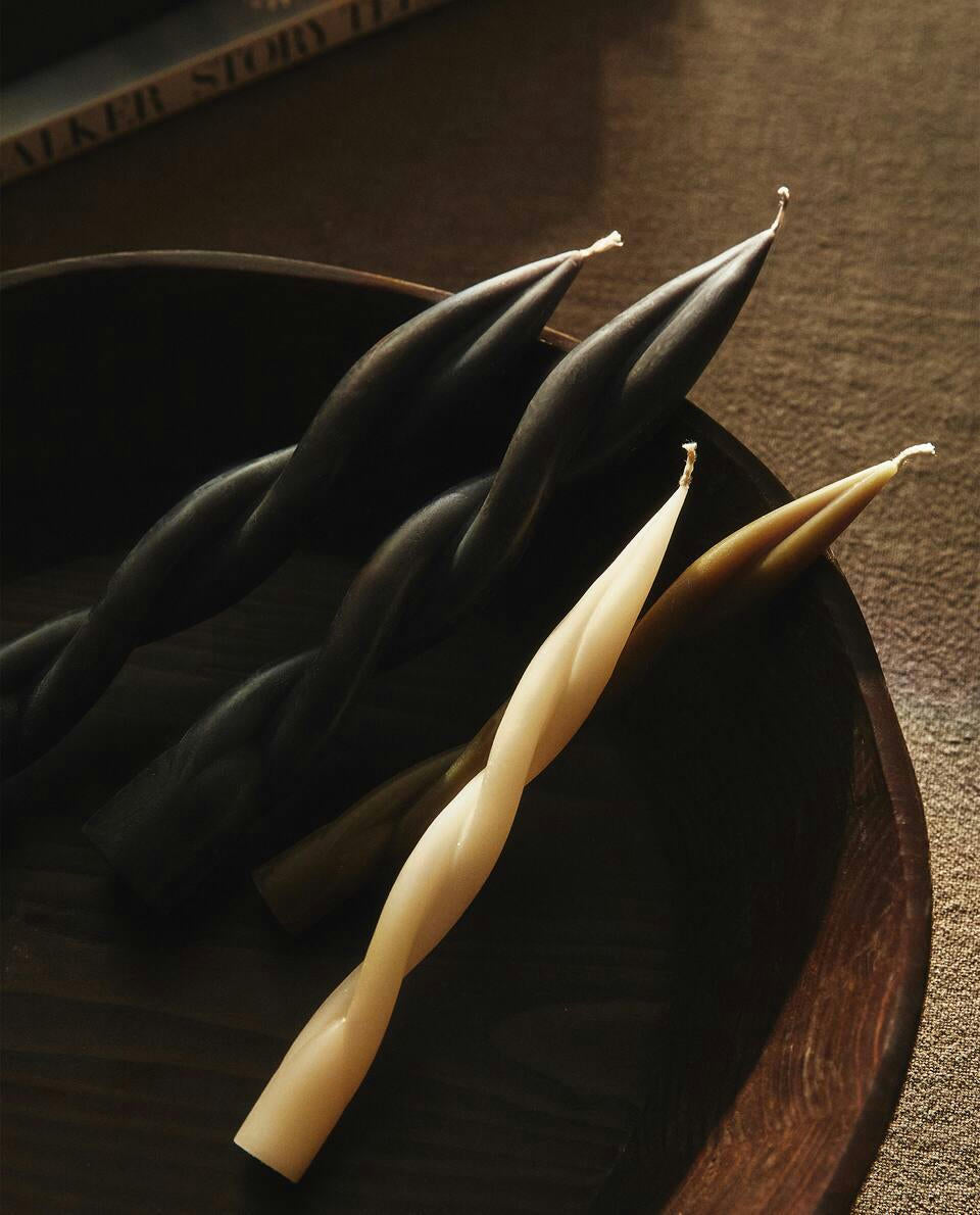 SPIRAL CANDLE (PACK OF 2)