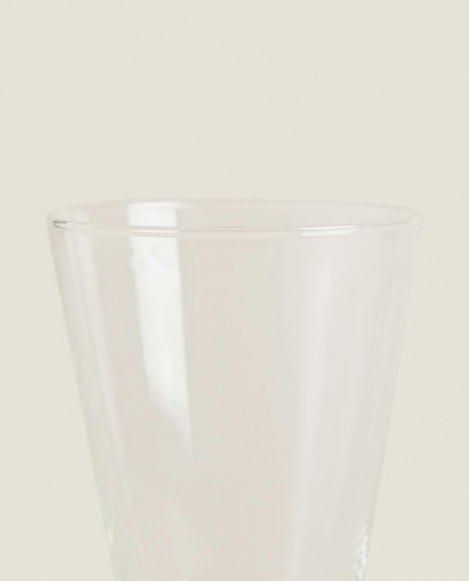 BOROSILICATE GLASS WITH COLOURED STEM