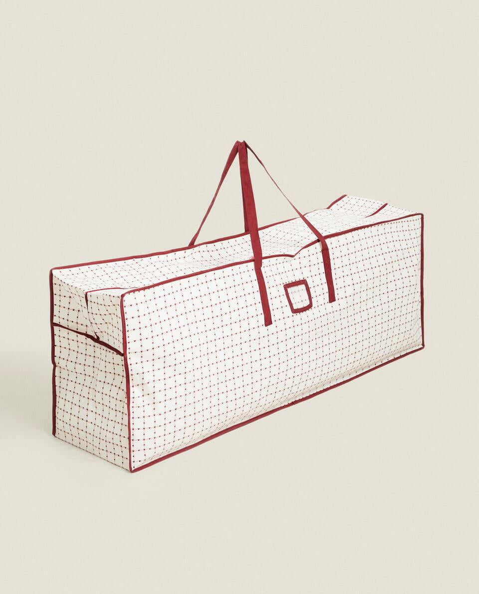 CHRISTMAS CHILDREN STORAGE BAG WITH HEARTS