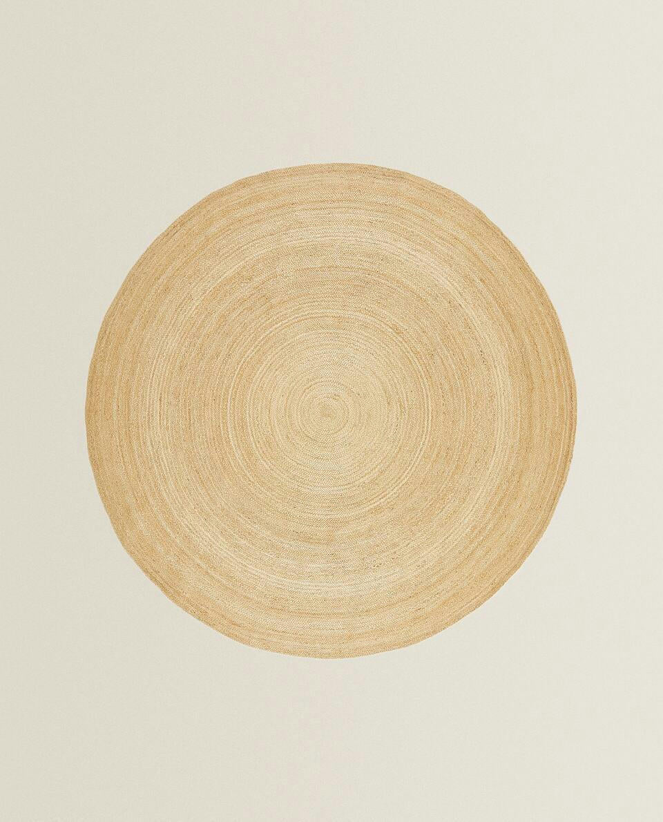 ROUND JUTE RUG
