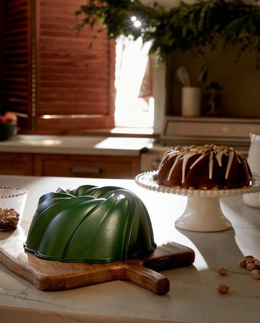 CHRISTMAS ROUND CAKE ALUMINIUM MOULD
