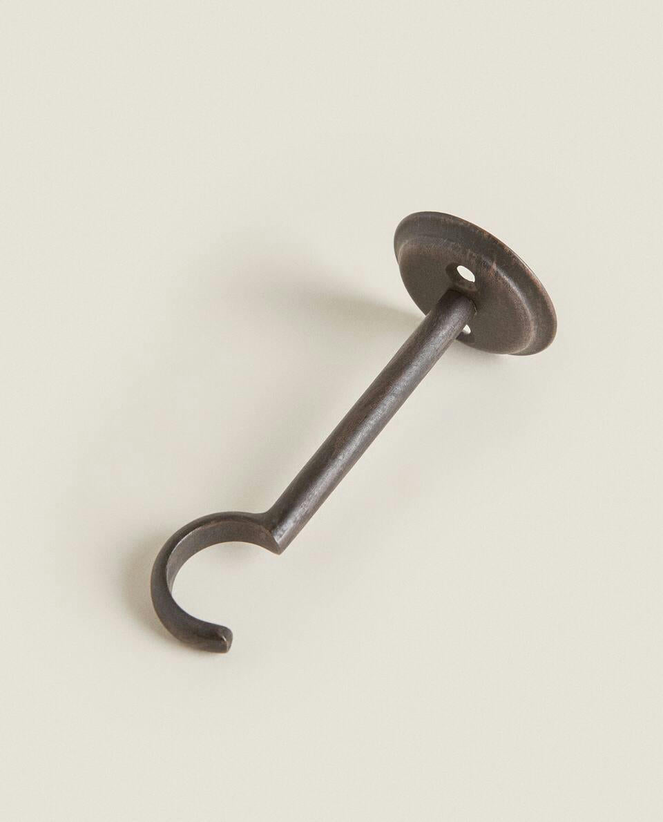 METALLIC CURTAIN RAIL HOOK