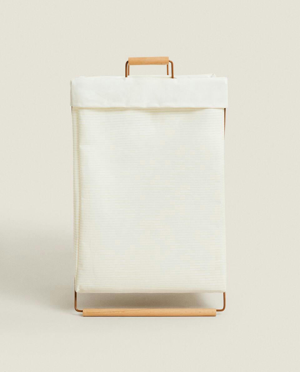 FOLDABLE LAUNDRY BASKET