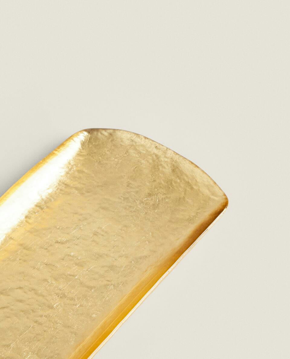 GOLDEN GLASS TABLEWARE SET