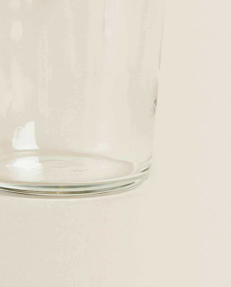 GLASS SOFT DRINK TUMBLERS (PACK OF 4)