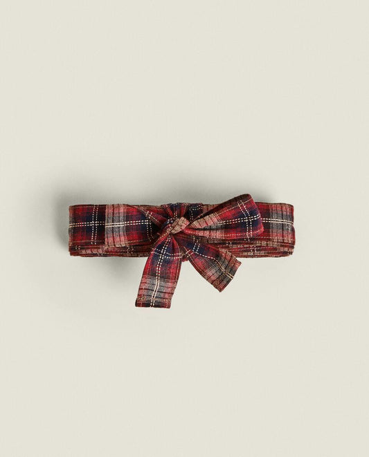 CHRISTMAS CHECK BOW