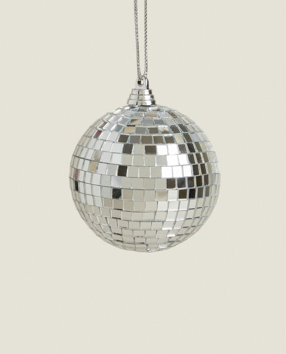 CHRISTMAS DISCO BALL DECORATION