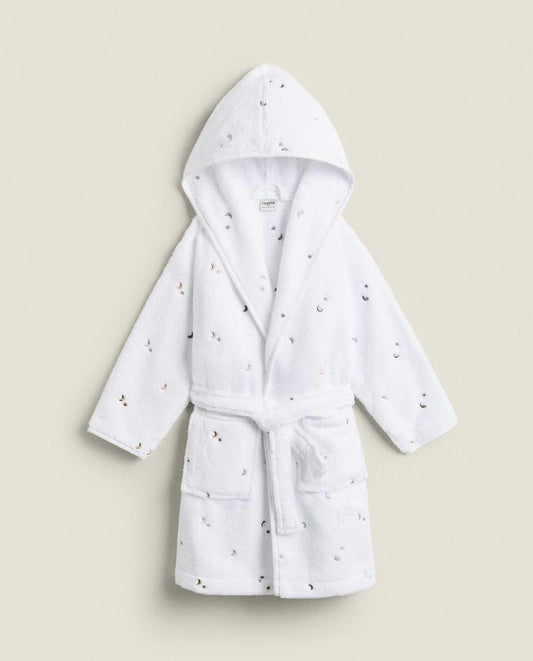 CHILDREN'S MOON BATHROBE
