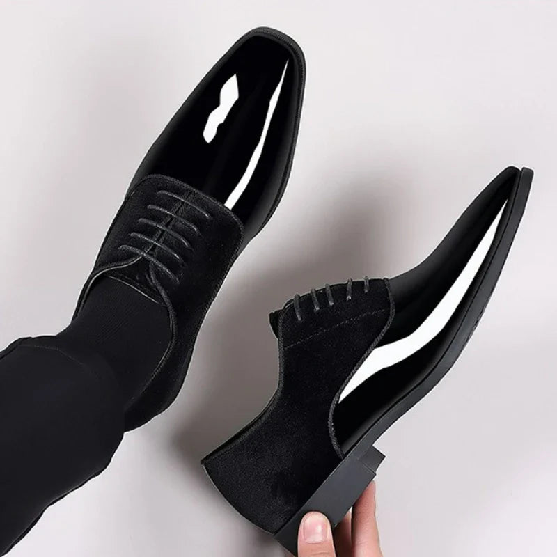 Brixton Polished Panel Shoes