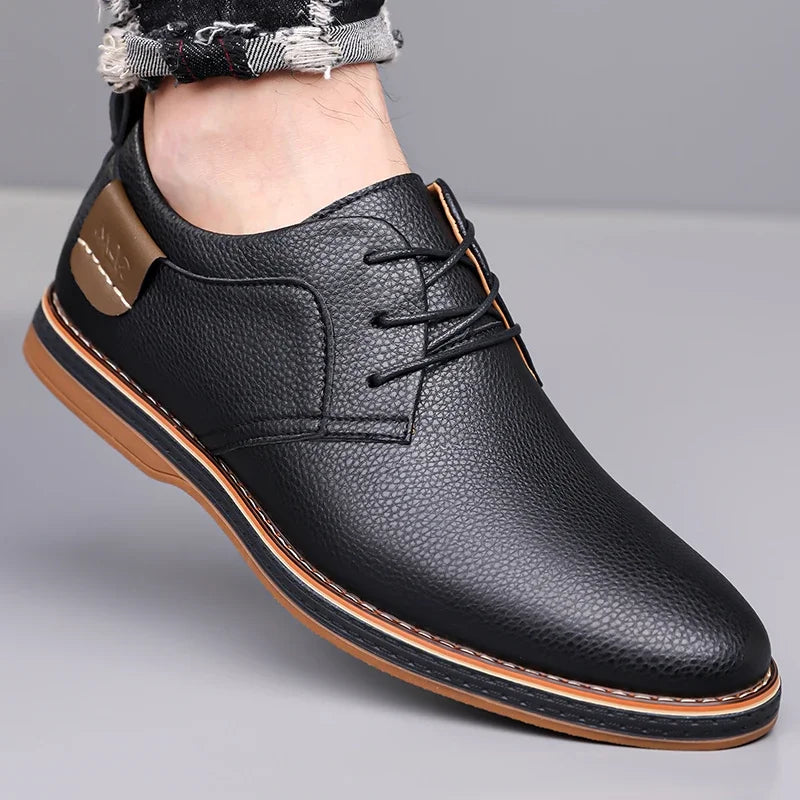 Evander Leder-Oxfords