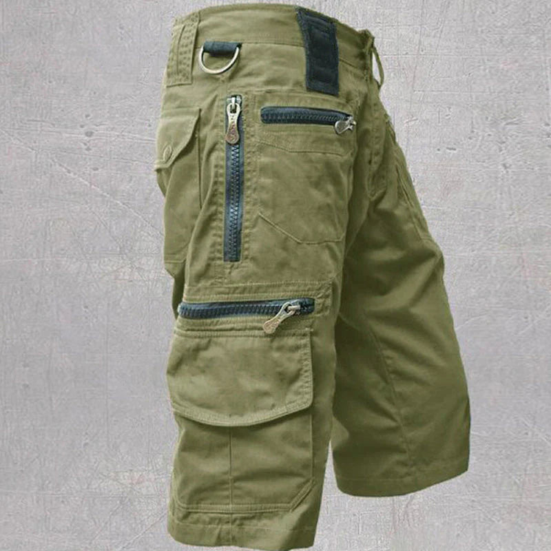 Salopette Short Cargo Homme Multi-Poches pour Activités en Plein Air - Achetez 2 Obtenez la Livraison Gratuite