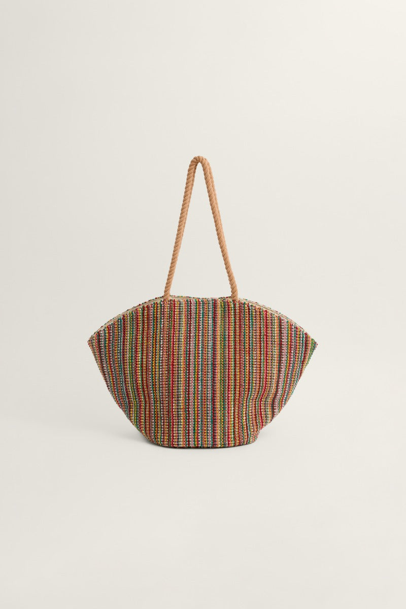 Alkanet Jute Clam-Shaped Bag