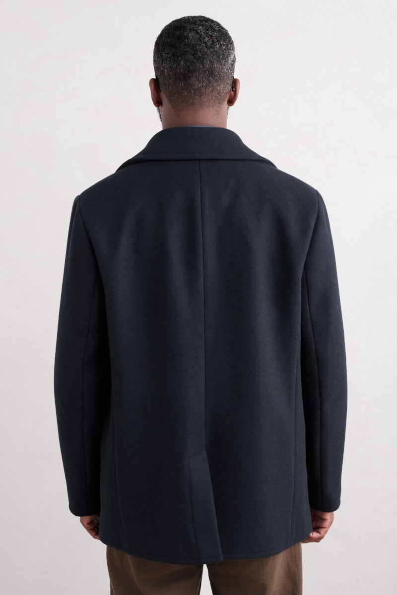 Men's Channel Wool Blend Coat