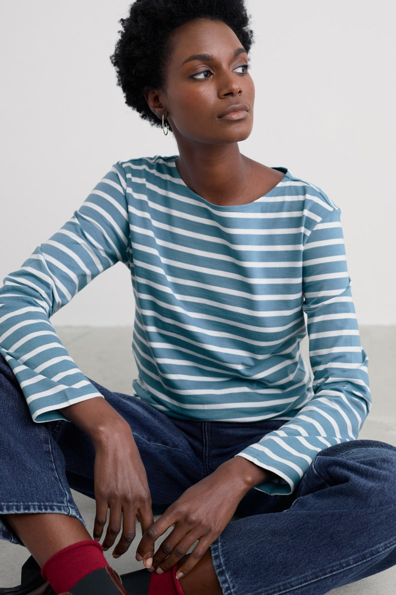 Sailor Shirt in GOTS-Certified Organic Cotton Jersey