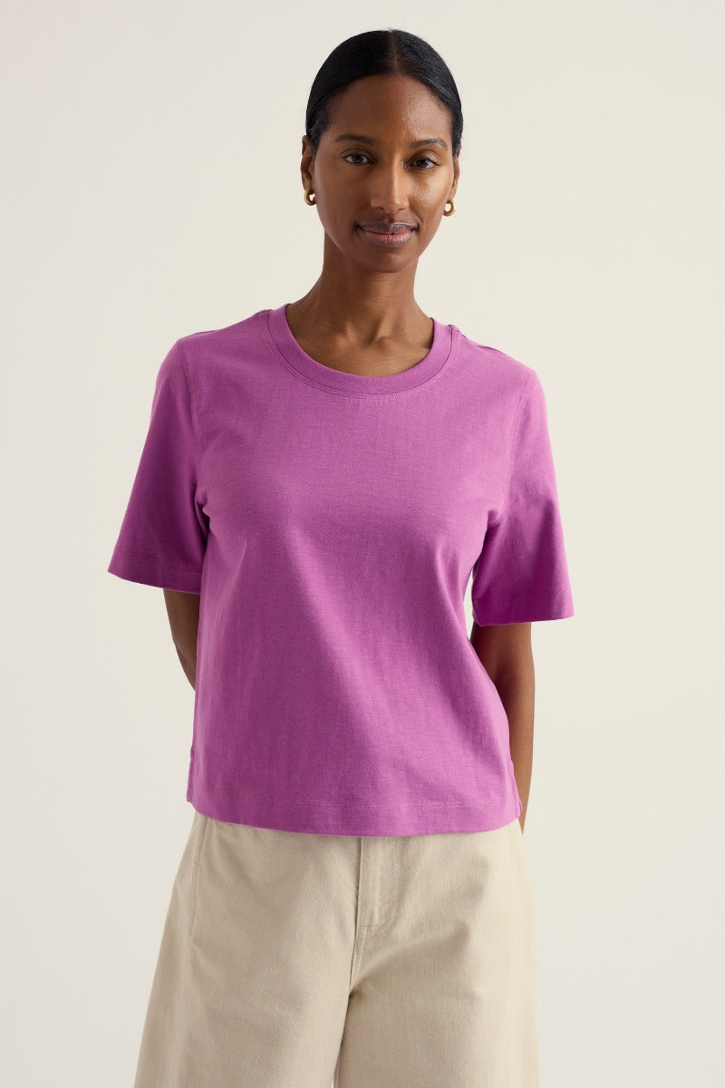 Copseland Plain T-Shirt in GOTS-Certified Organic Cotton Jersey