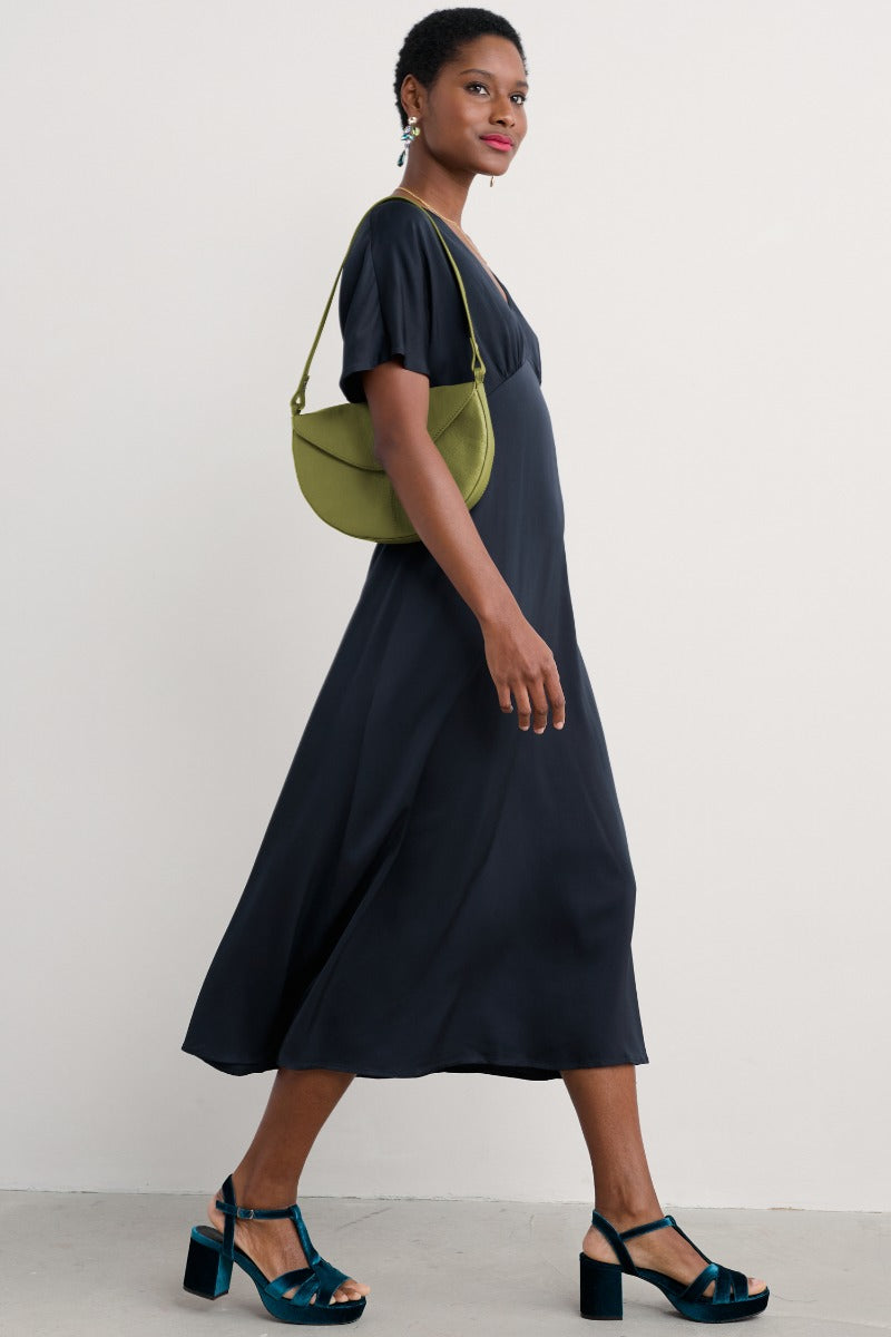 Evenglow Satin Dress
