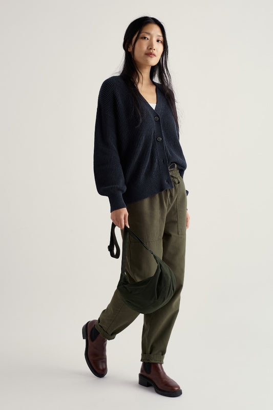 Winding Creek Organic Cotton Knit Cardigan