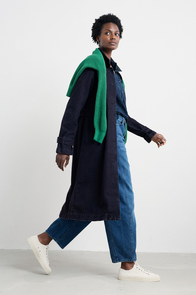 Boscastle Denim Mac