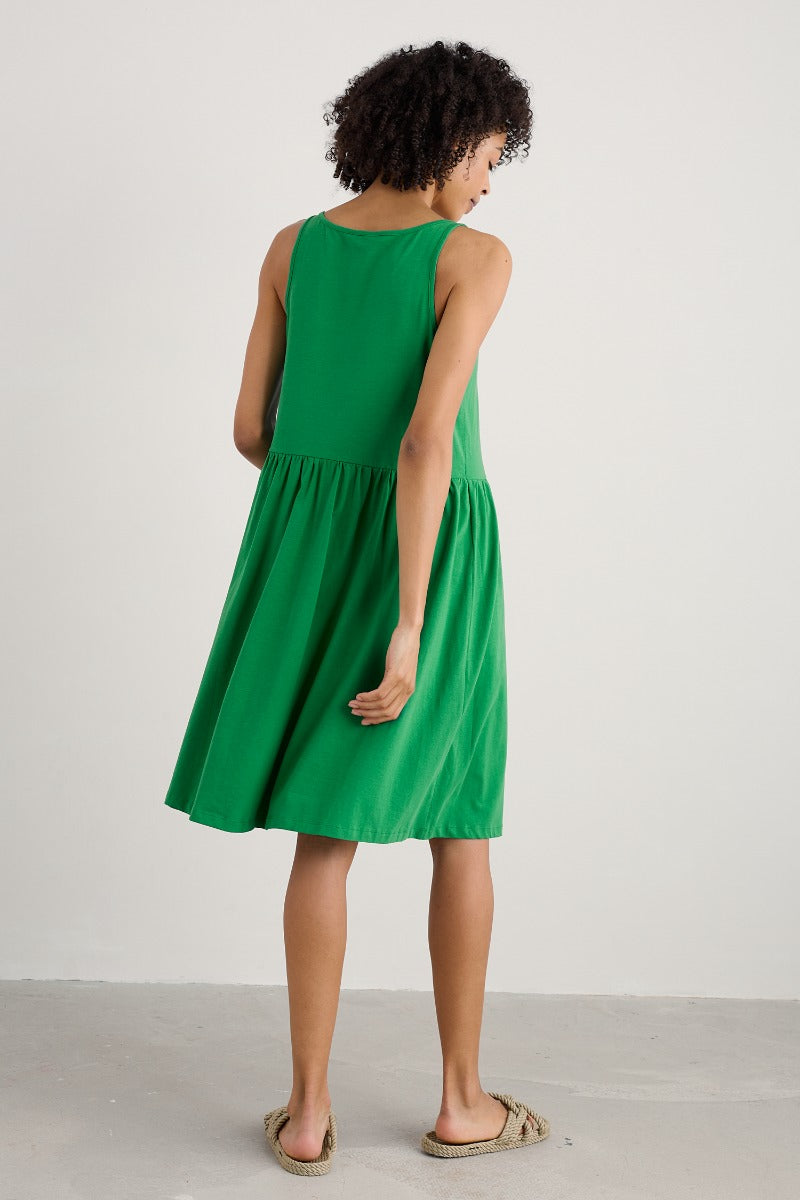 Sun Splendour Dress in GOTS-Certified Organic Cotton Jersey