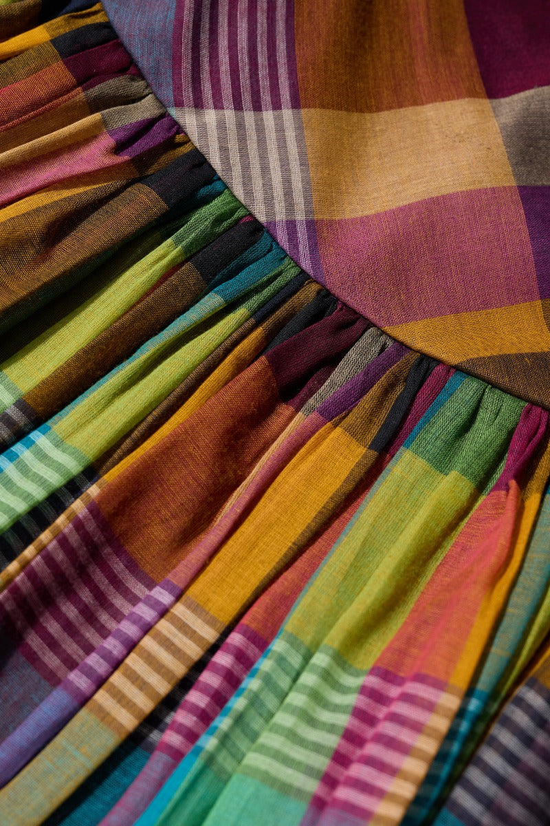 Exhibition Skirt with Dropped Waist