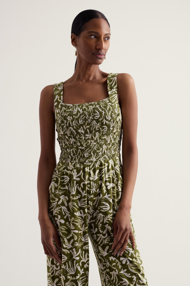 Waxwing Jersey Wide Leg Jumpsuit