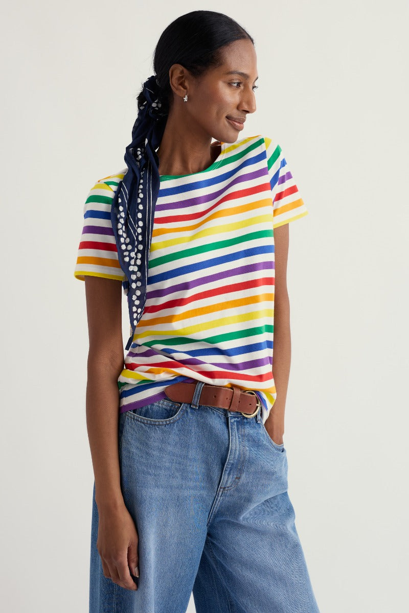 Pride Charity Fitted Sailor T-Shirt in GOTS-Certified Organic Cotton