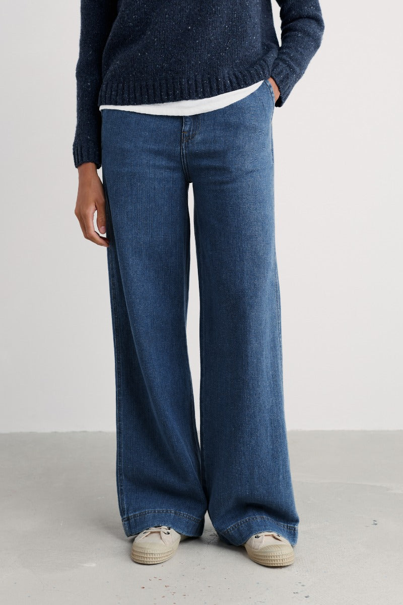 Sennen Cove Wide Leg Jeans