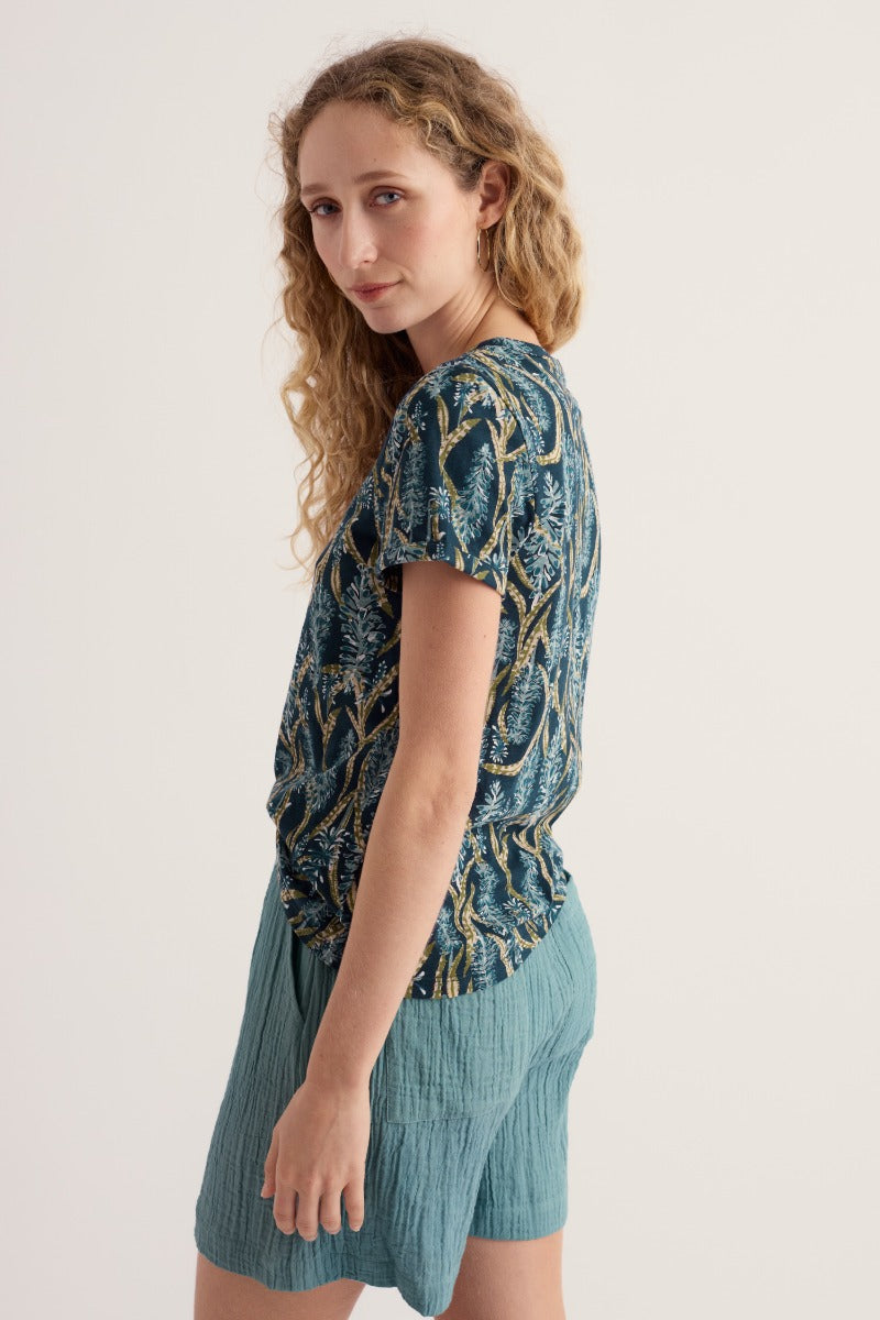 Waterflow Short Sleeve Top