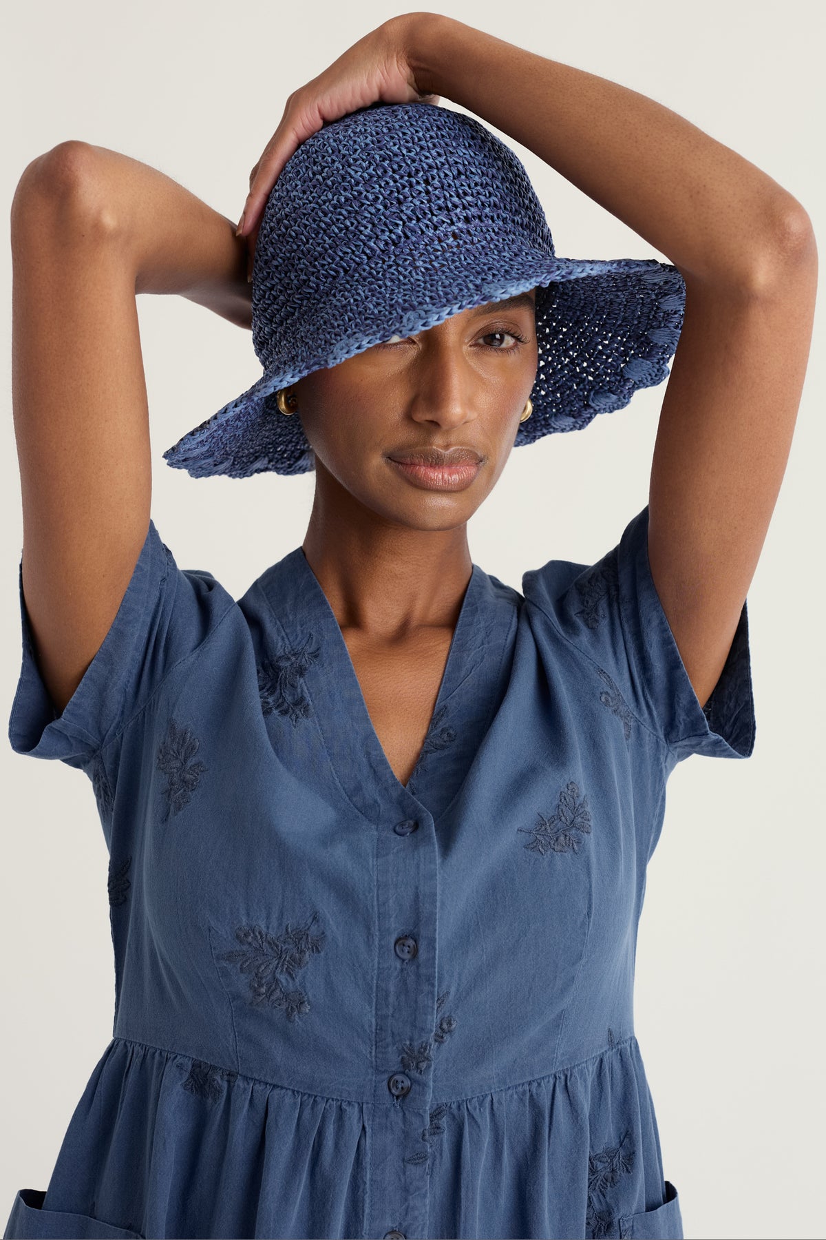 Spirea Woven Sun Hat