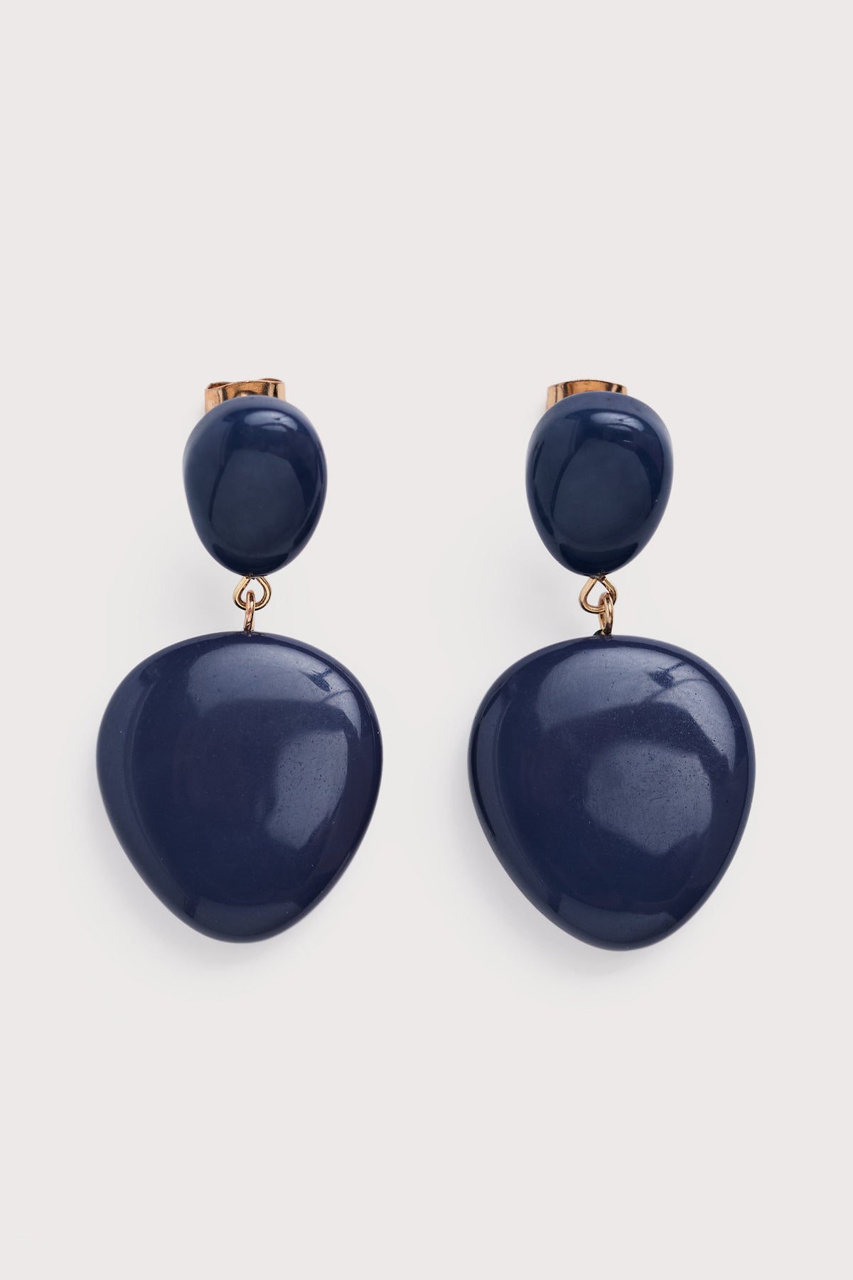 Snowdrop Resin Bead Earrings