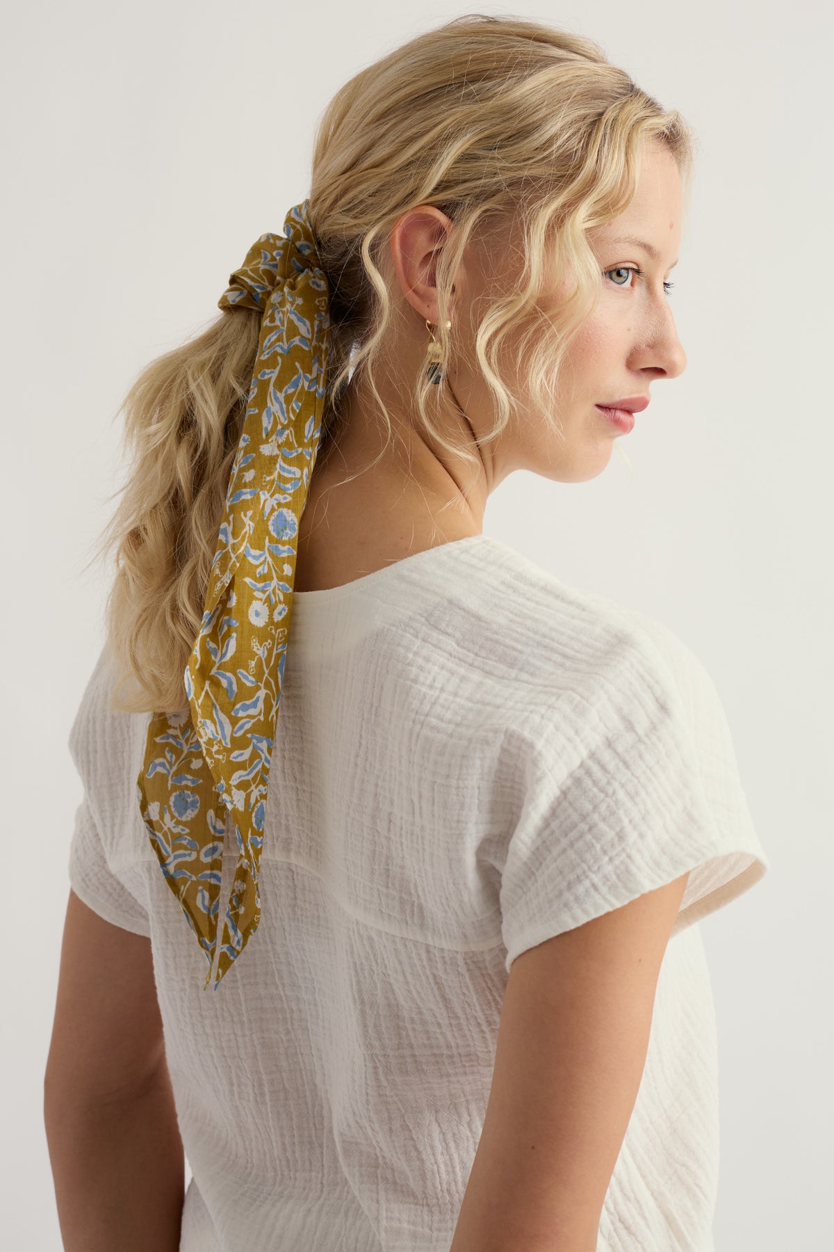 Posy Triangle Scarf