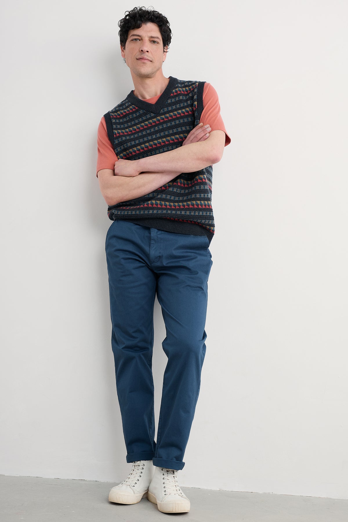 Men's Fair Isle Walt Vest