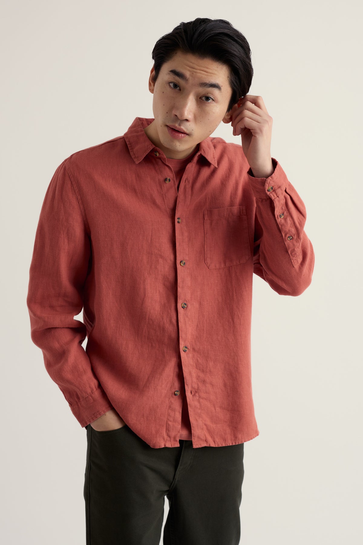 Men's Curator Linen Shirt