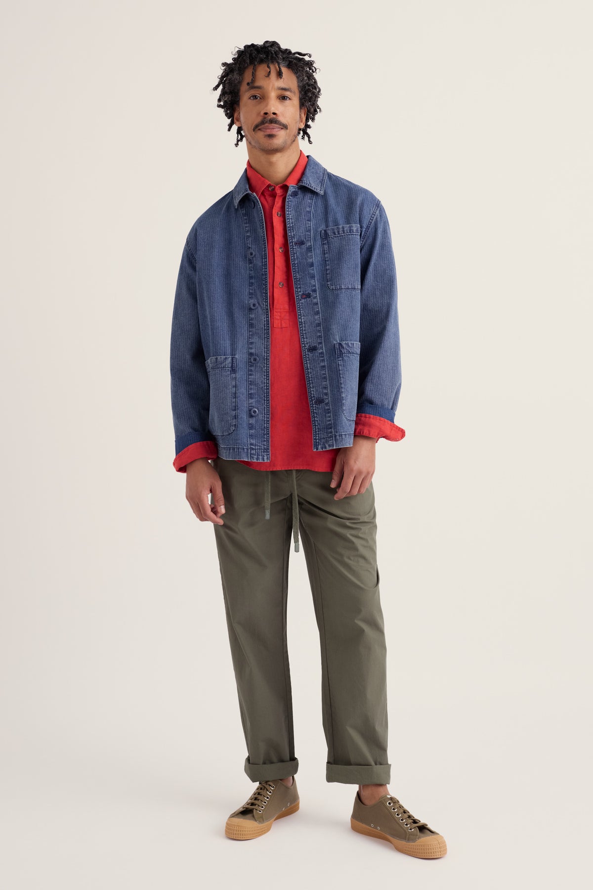 Men's Artist's Linen Shirt