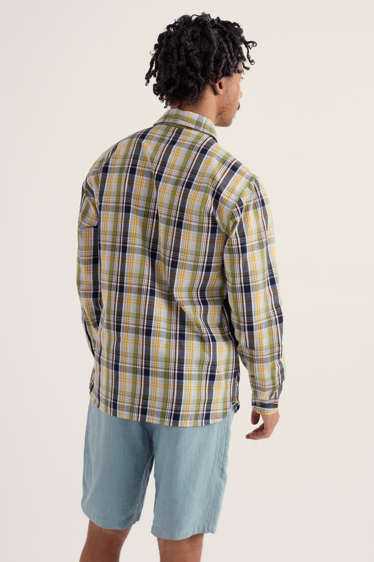 Men's Banyan Checked Cotton Shirt