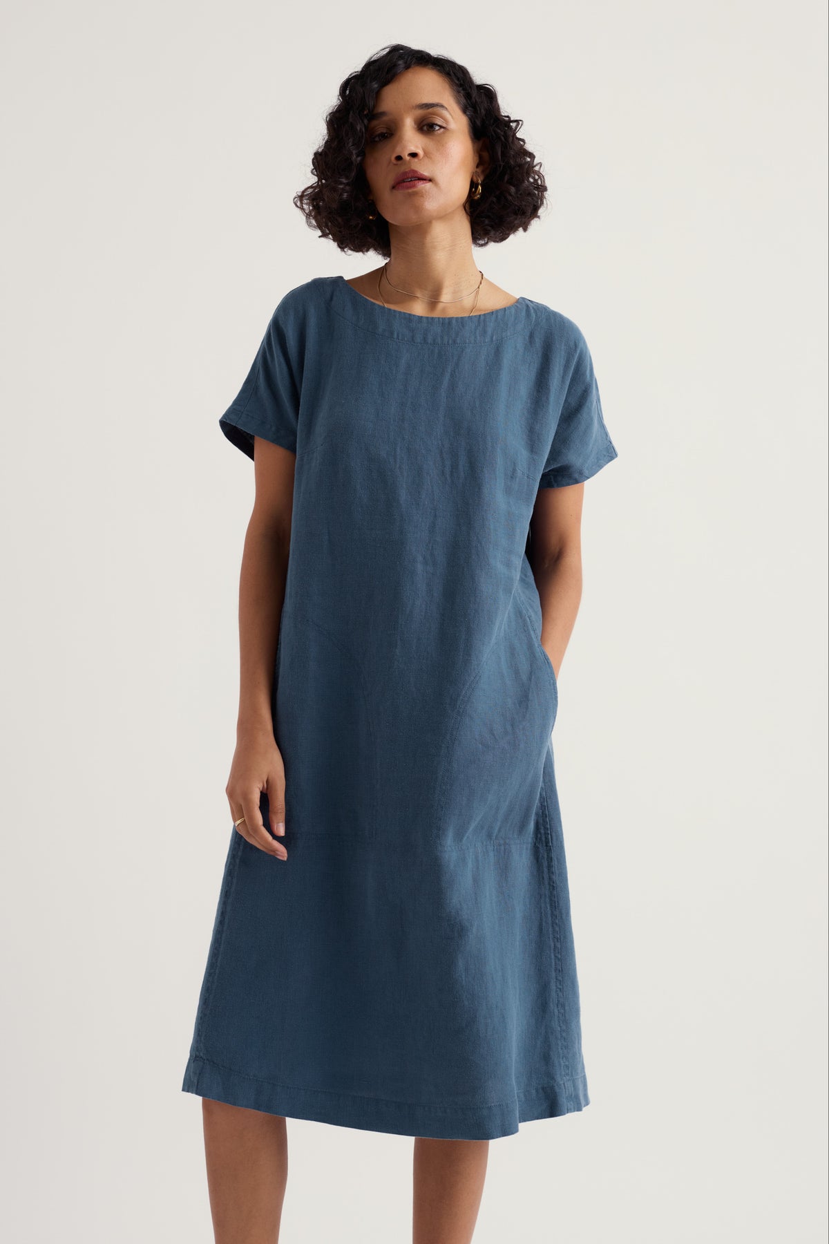Primary Linen Dress
