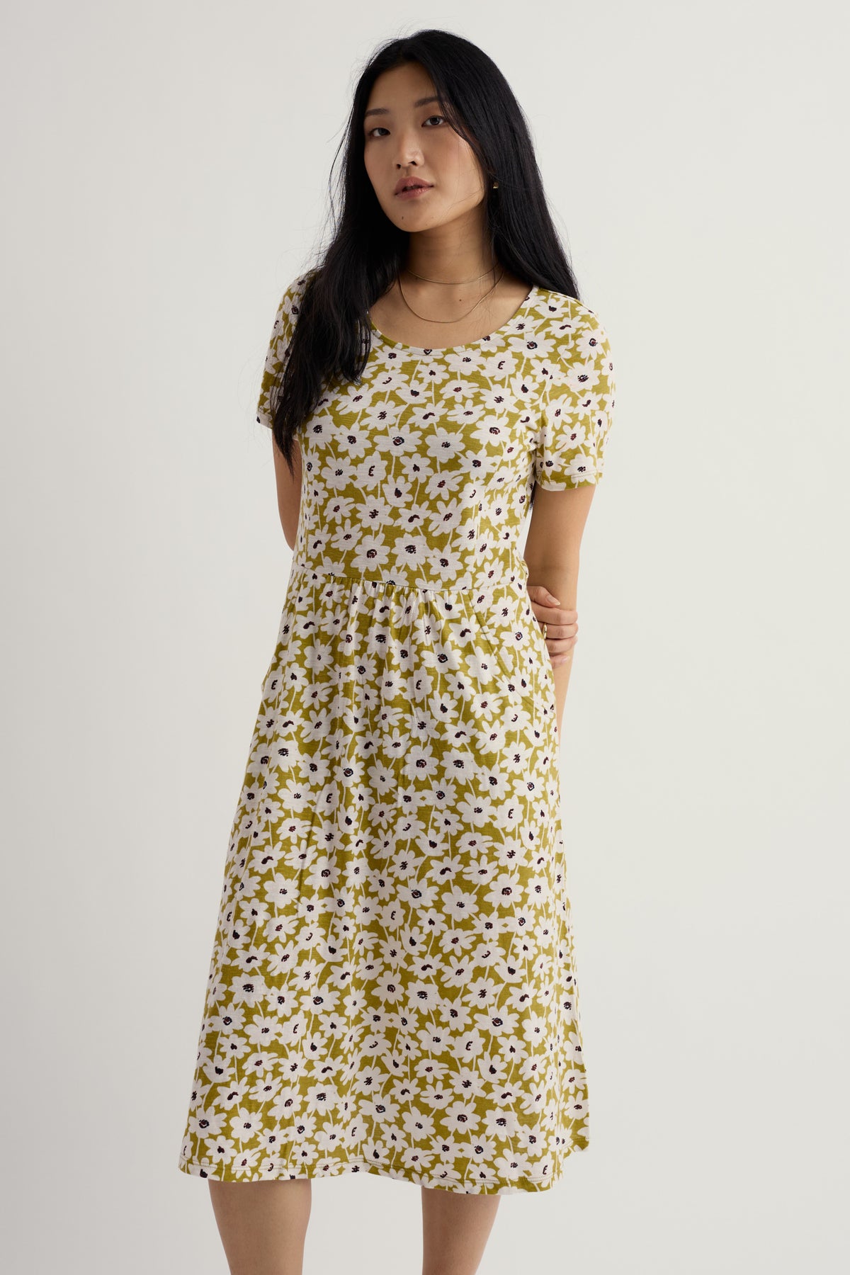Enor Fit-and-Flare Dress