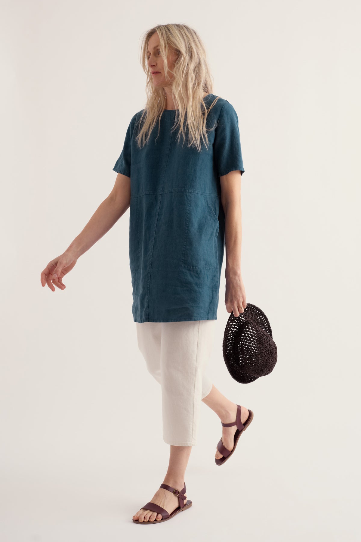 Soft Shading Linen Tunic
