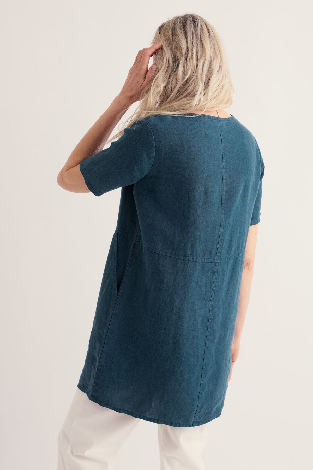 Soft Shading Linen Tunic