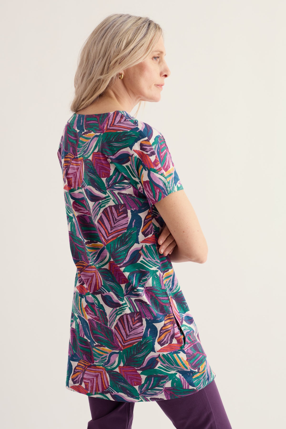 Ocean Gaze Jersey Tunic