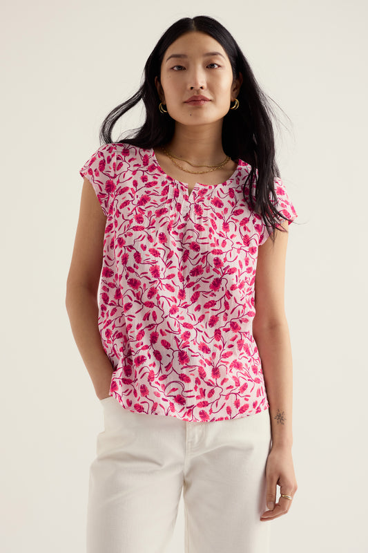 Garden Gate Cotton Top