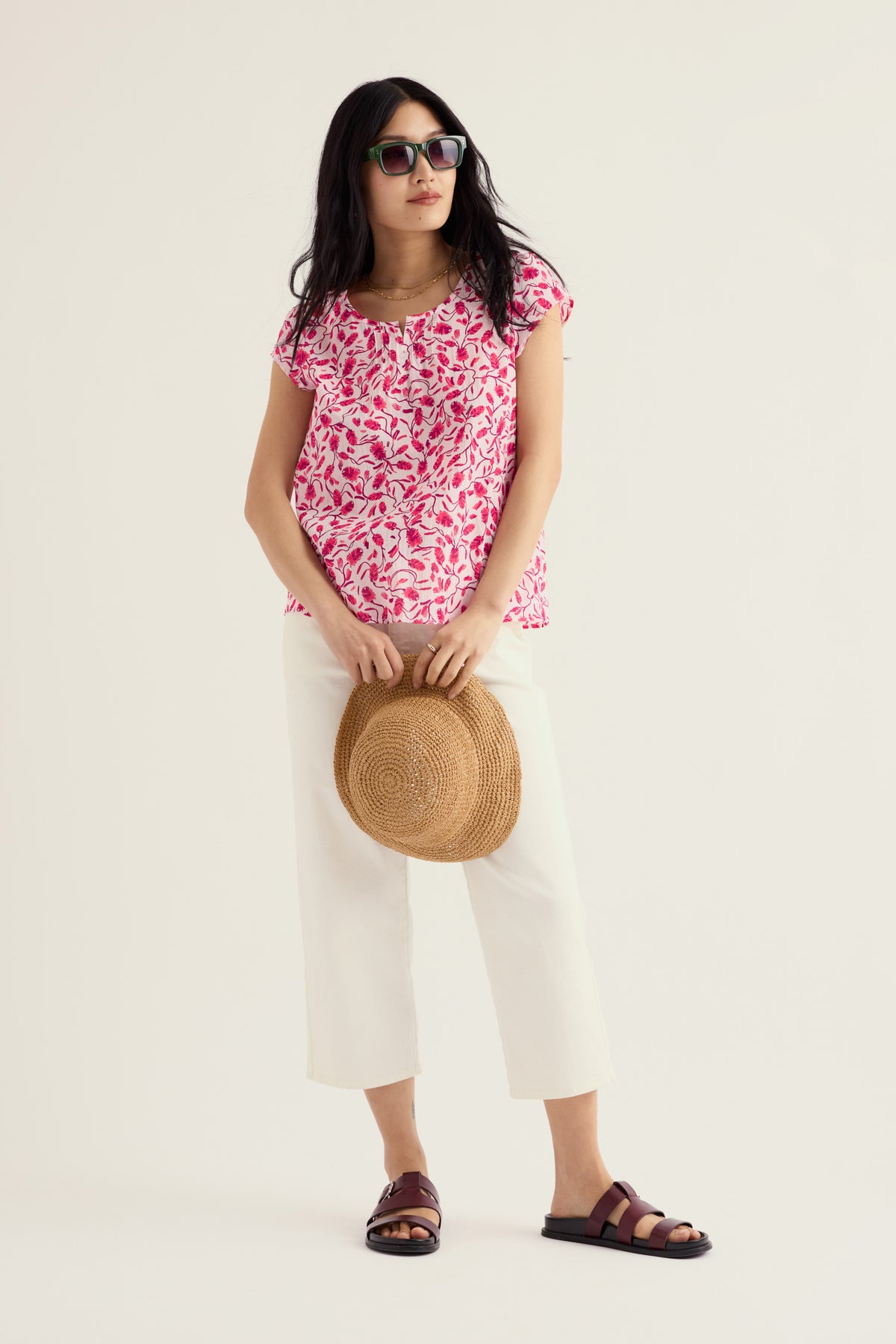 Garden Gate Cotton Top