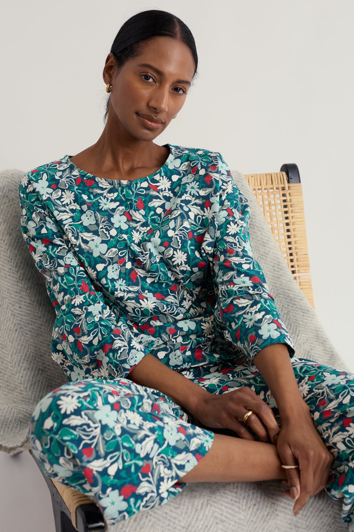 Tree Shadow Jersey Pyjamas