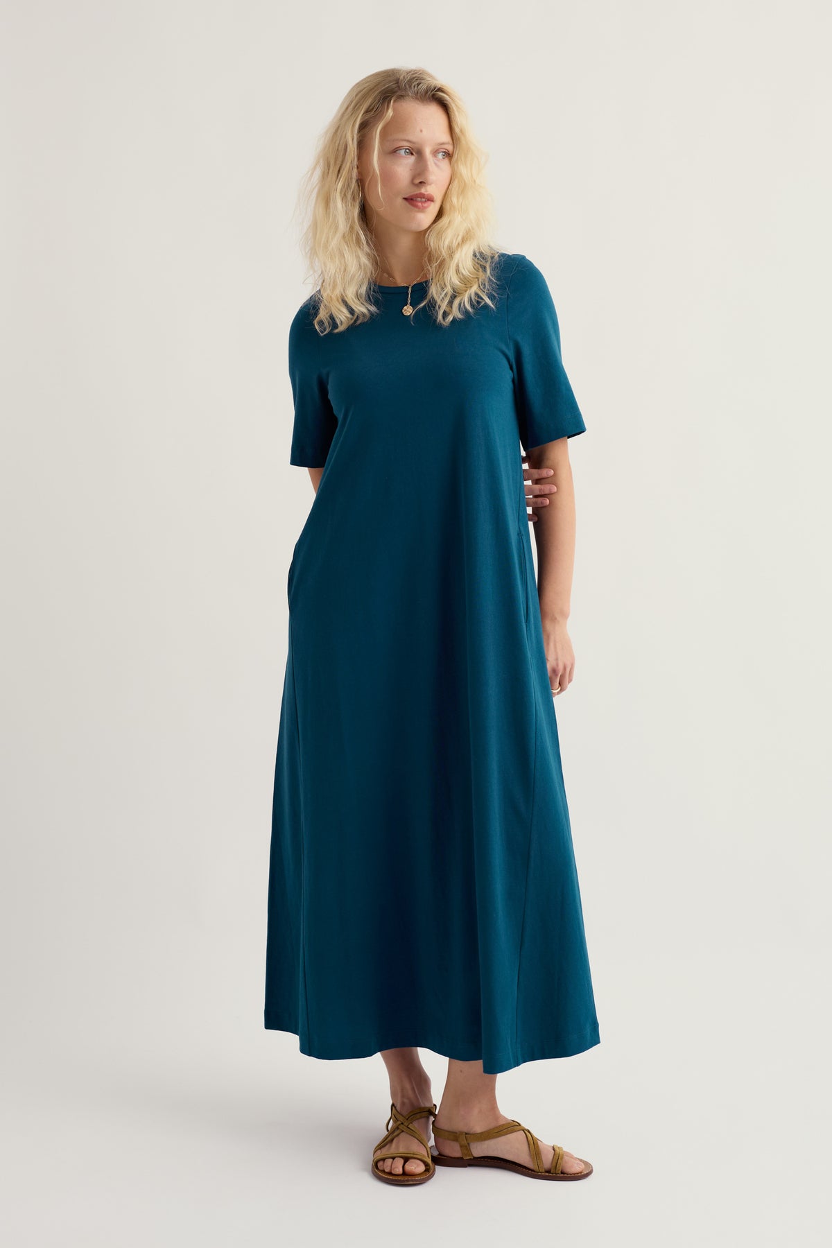 Ivey T-Shirt Dress in GOTS-Certified Organic Cotton Jersey